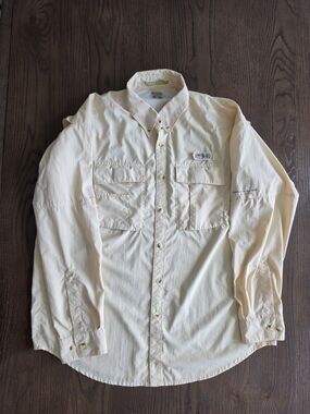 Columbia PFG Men's Large Vented Outdoor Fishing Shirt
